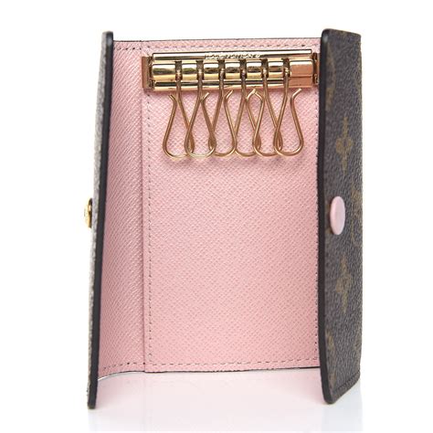 louis vuitton monogram multicles 6 key holder rose ballerine|LOUIS VUITTON Monogram Multicles 6 Key Holder Rose .